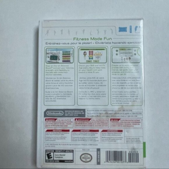 Wii Fit Plus Only for Owners of Original Wii Fit / Wii Balance Board Untested - Picture 2 of 4